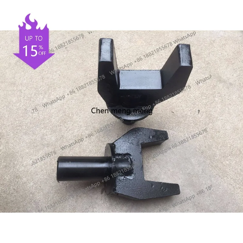 A61 Wrecker accessories Trailer front axle fork Height towing fork seat Large steel plate fork