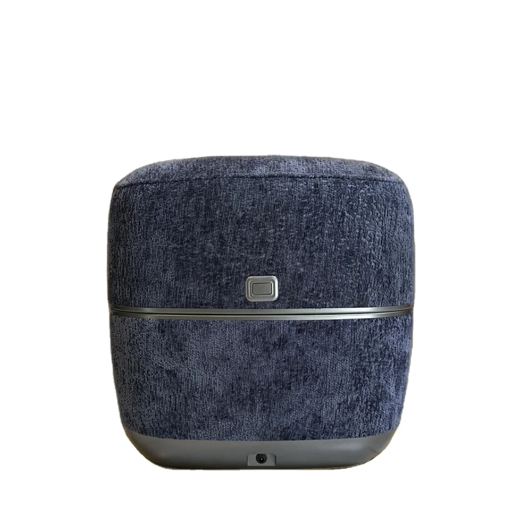 Shiatsu Heating Kneading Wireless Pouf Footstool Ottoman Stool Vibrating Smart Health Foot Massager