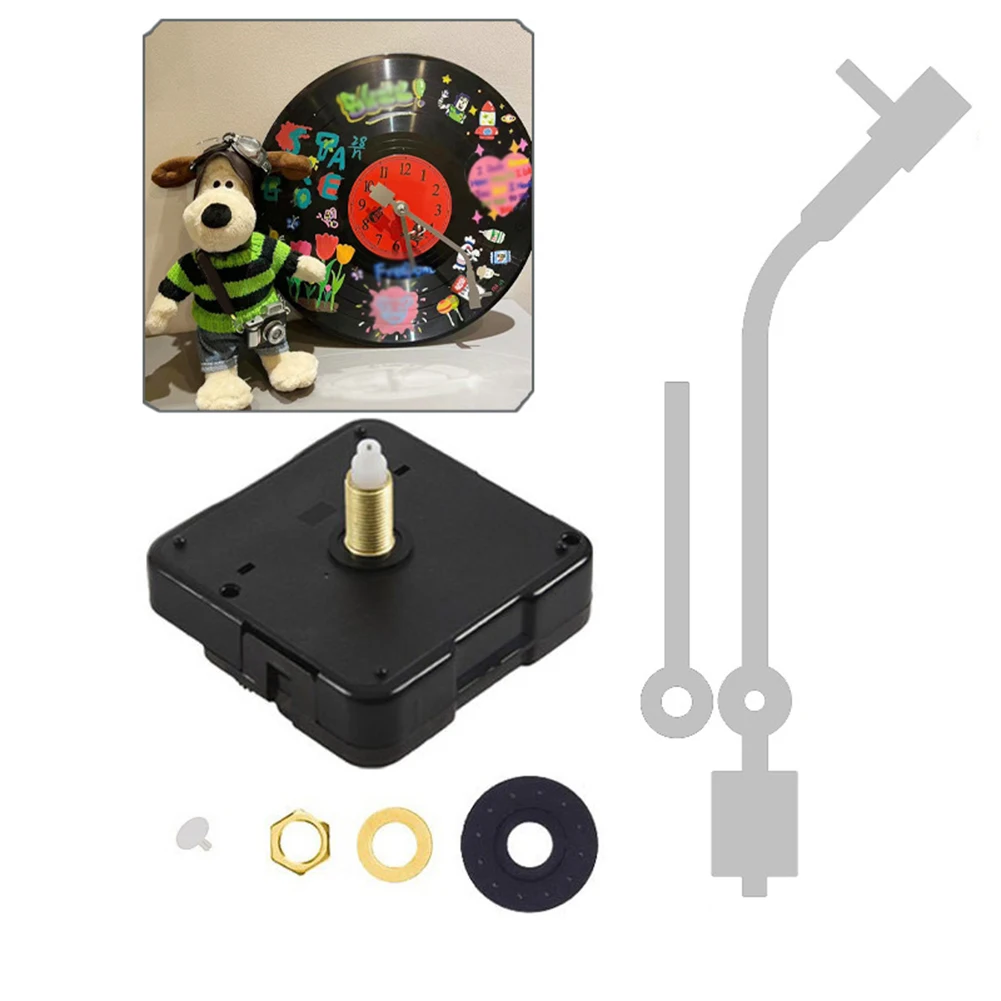 DIY Silent Quartz Clock Movement Kit Shaft Length 13mm Thread Length 5.5mm Battery Power Quartz Wall Clock Movement Repair Tools