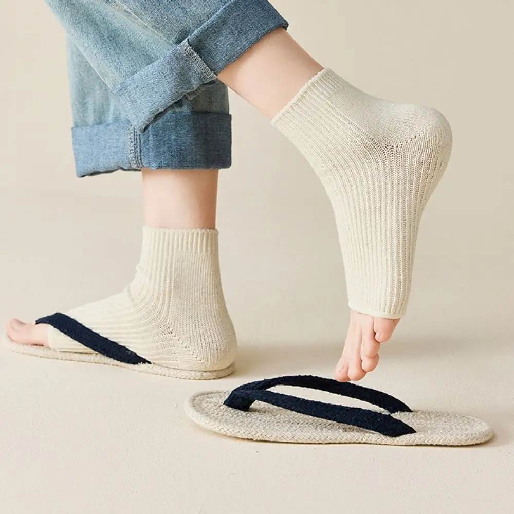 

3 пары мягких вязаных носков с открытым носком, простые однотонные короткие носки-трубочки, противоскользящие чулочно-носочные изделия, носки до середины икры для женщин и девочек