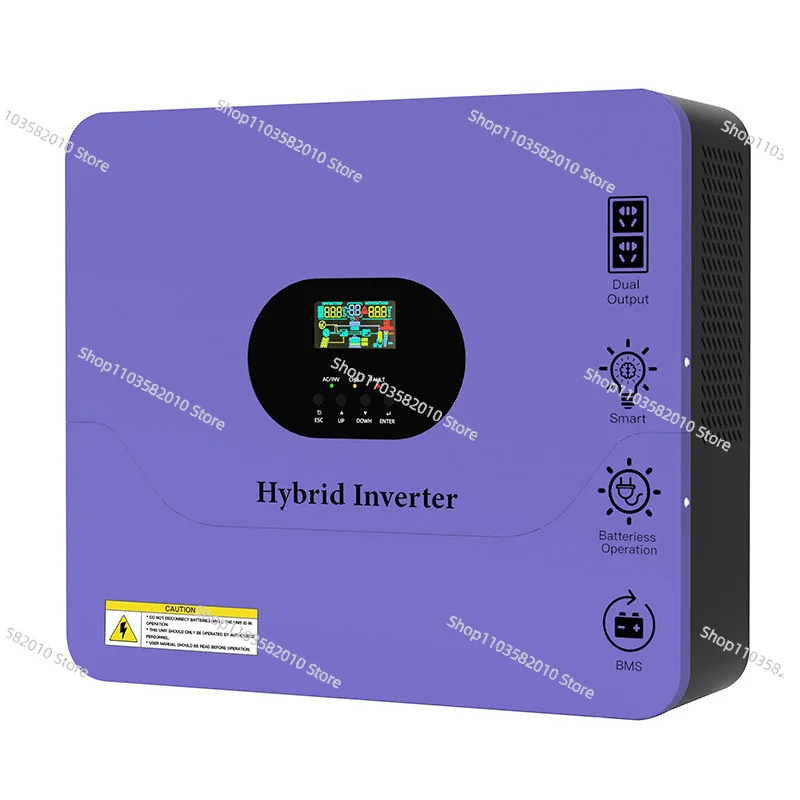 Off-grid LCD hybrid AC solar inverter 3.5 kW 5.5 kW irrigation hybrid solar inverter
