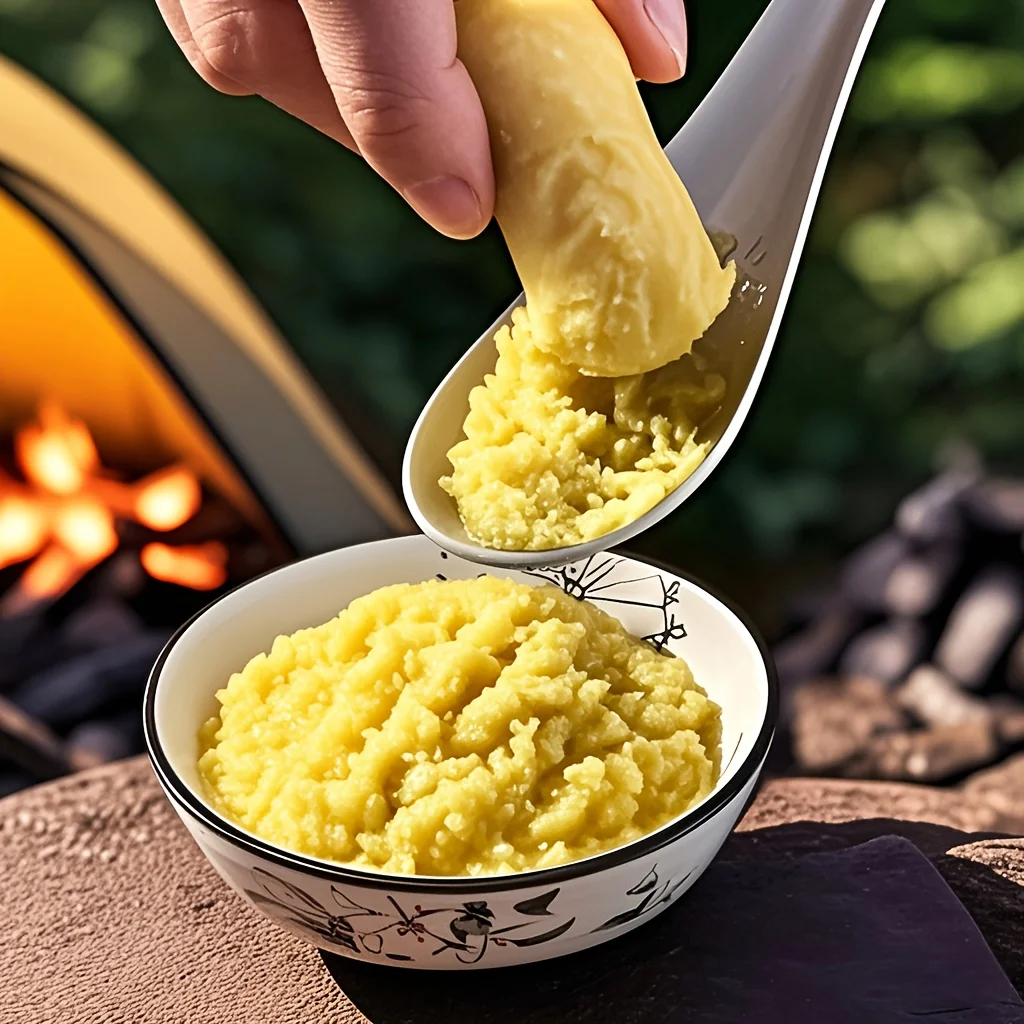 1pc Stainless Steel Ginger Grater Spoon - Manual Garlic Masher , Durable Kitchen Tool for Ginger & Garlic Pureeing