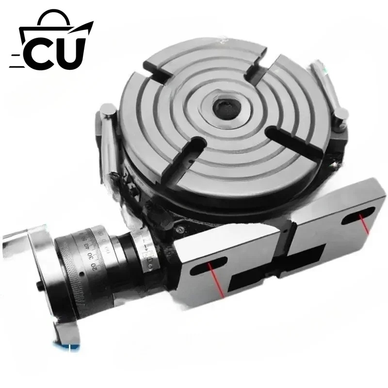 High precision diameter vertical horizontal milling machine turntable 3/4/5/6/8/10/12/14/16 inch