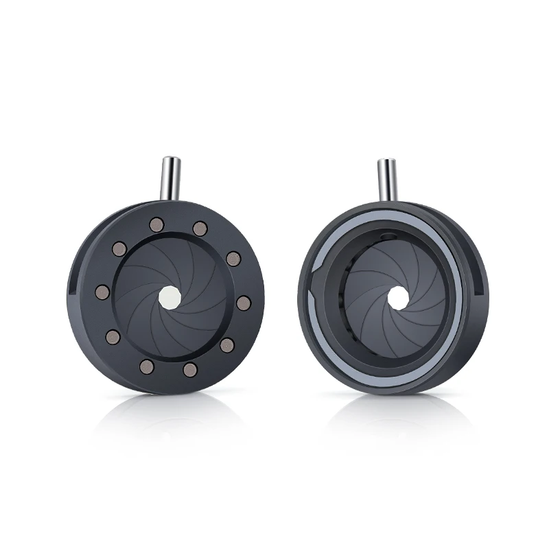 Amortecedor de Íris de Abertura com Zoom de Metal Diafragma de Íris Ótico Diâmetro de 112 mm