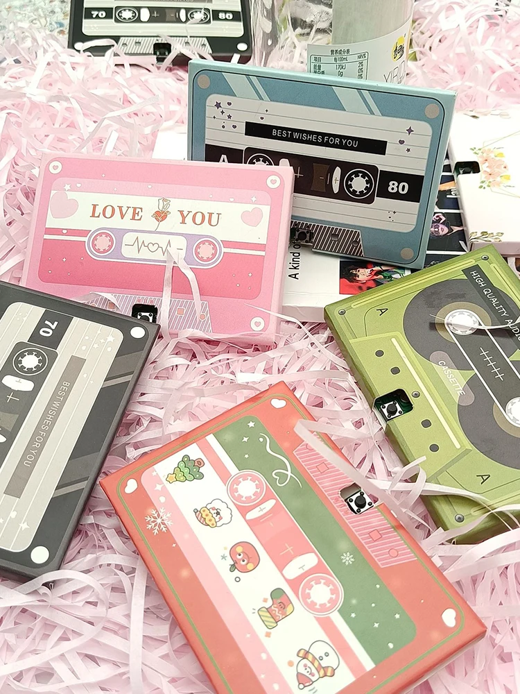 Enregistrement carte vocale bande carte de voeux enregistrable 60 secondes bricolage enregistrement MusicCard saint valentin anniversaire cadeau d'anniversaire