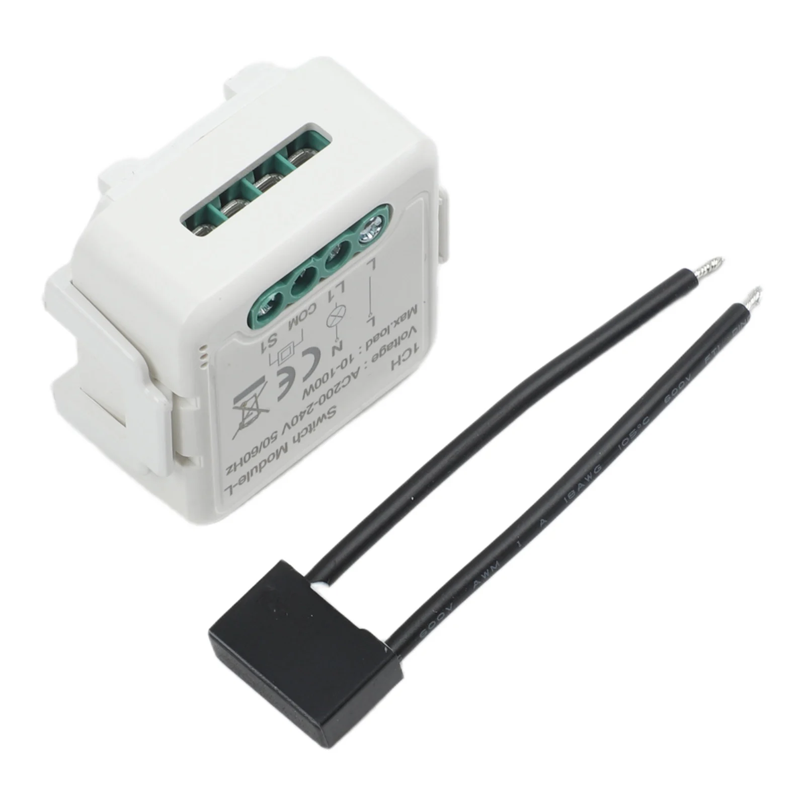 For Zigbee For Smart Light Switch Module No Neutral Required 230V 2-Way Compatible With For Tuya For Zigbee And For Smart