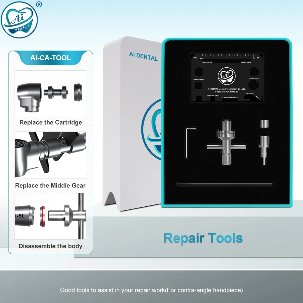 AI-CA-TOOL Dental Disassembly Repair Tools Kit Use for AI DENTAL Brand Contra Angle Low Speed Handpieces