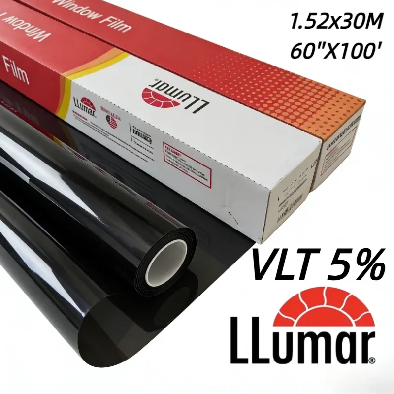 

Пленка VLT5% Llumar nano ceramic высокой четкости, не выцветающая, с защитой от УФ-излучения 99%, ИК-излучения 99%, термоусадочная, с высокой теплоизоляцией, для автомобилей и строительства.