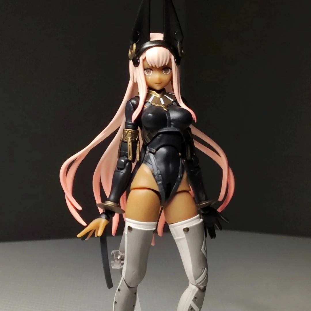 Guardián Oscuro Figma # 579 Anubis Hemet Nethel Figura de acción móvil Juguete coleccionable pintado a mano para adultos