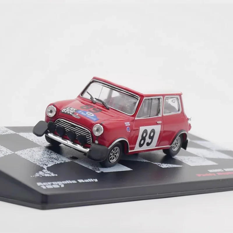 

IXO 1:43 Scale BMC Mini Cooper S WRC 1967 Diecast Alloy Car Model Collection Ornaments Static Display Toy Gift