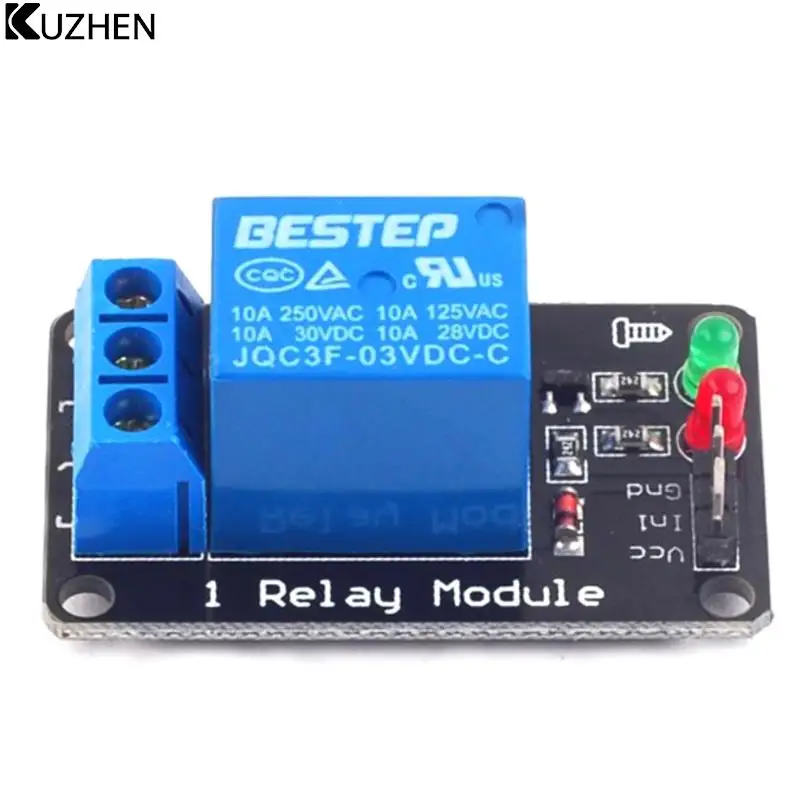 1PCS 1 Channel 3V Relay Module Board 3.3V Low Level Shooting With Light