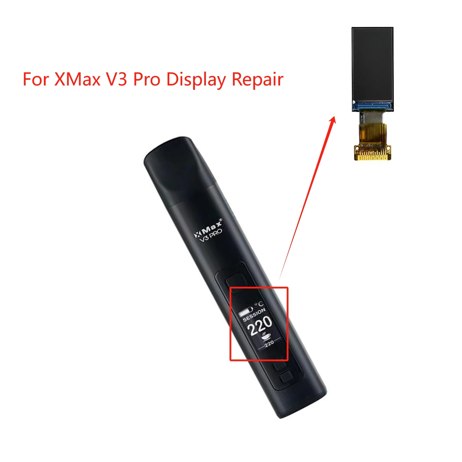 New XMax V3 Pro Display Repair Parts