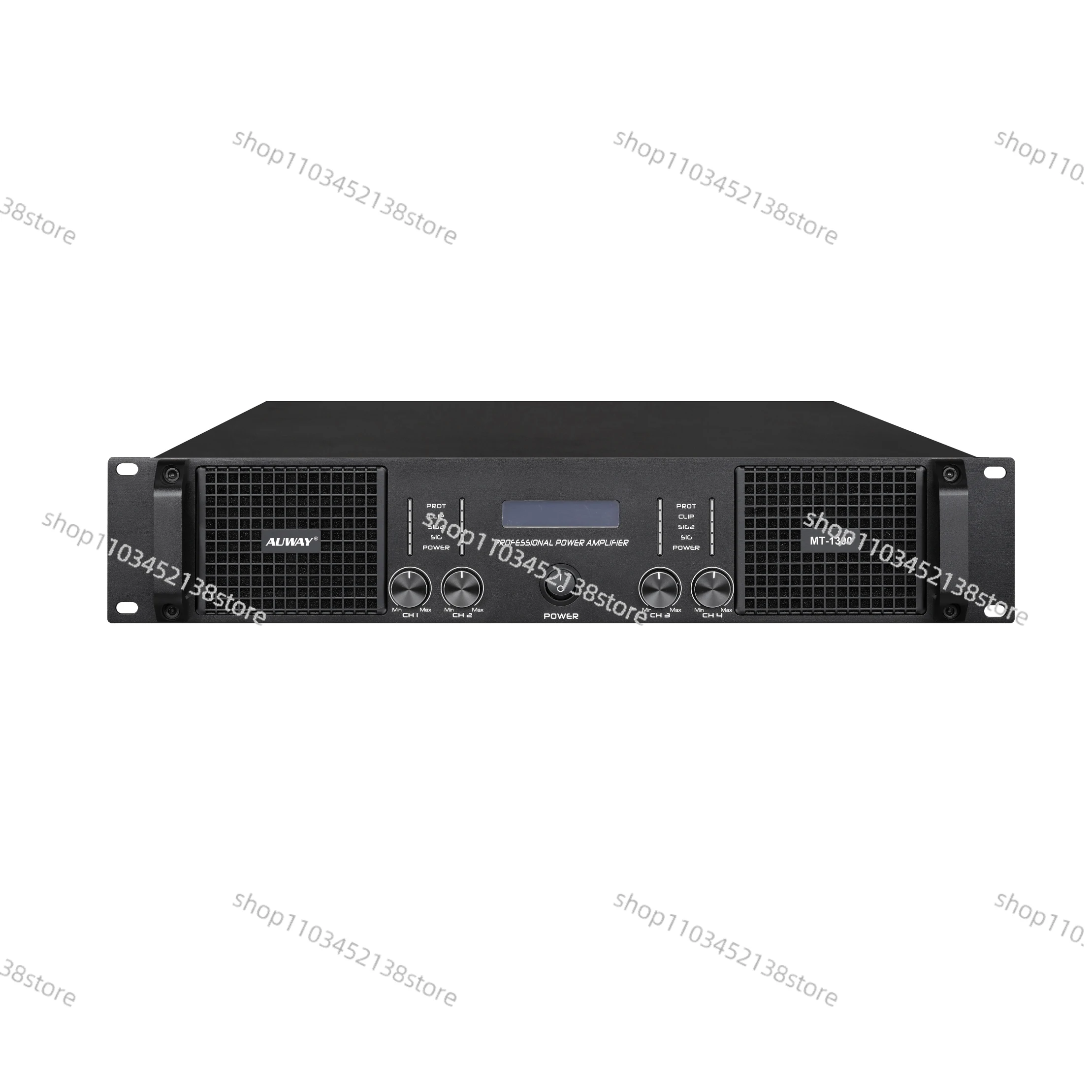 

Power Amplifiers 1800 Watts/4ohm Per Channel Class H MT-1300