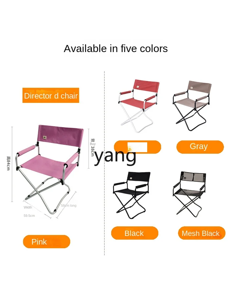 Yhl Folding Chair D Chair Aluminum Pink Camping Picnicr Portable Outdoor Lightweight  New