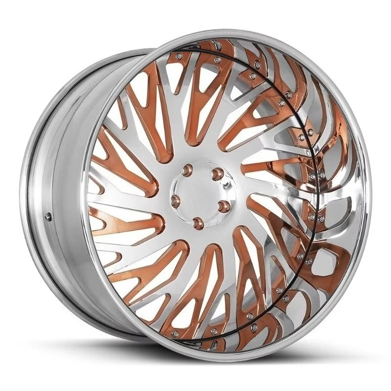 Ruedas Forjadas JZ Personalizadas de 2/3 Piezas 24X10 24X9 26X10 26x10 28X9 28x10 5x127 5x120.65mm para Caprice Impala C1500 1990 y Cutlass 1980