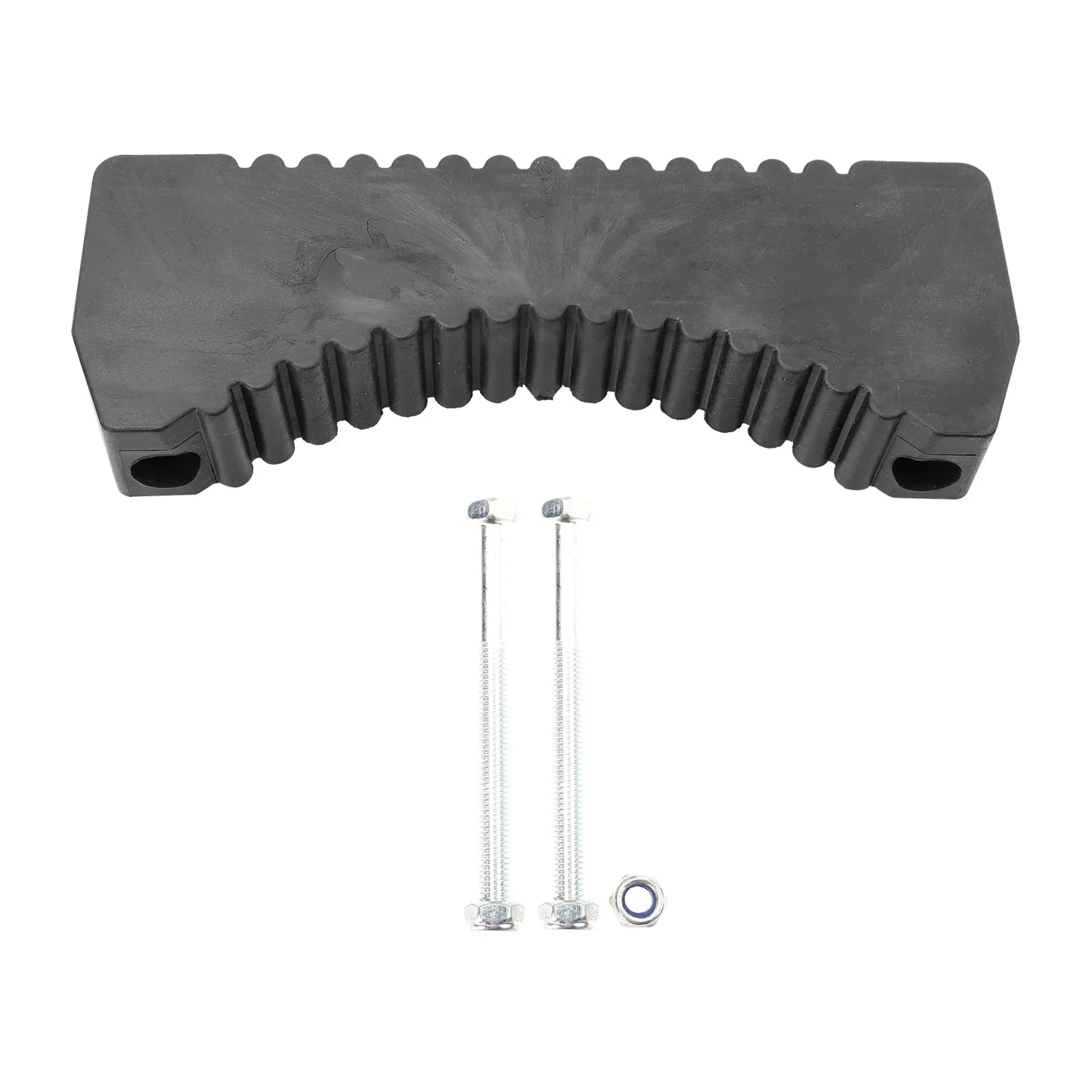 

1Set Ladder Poles Non-Slip Mat High Grade Plastic Material Sturdy Practical Long-Lasting Use Fix Ladder to Pole Column Arc