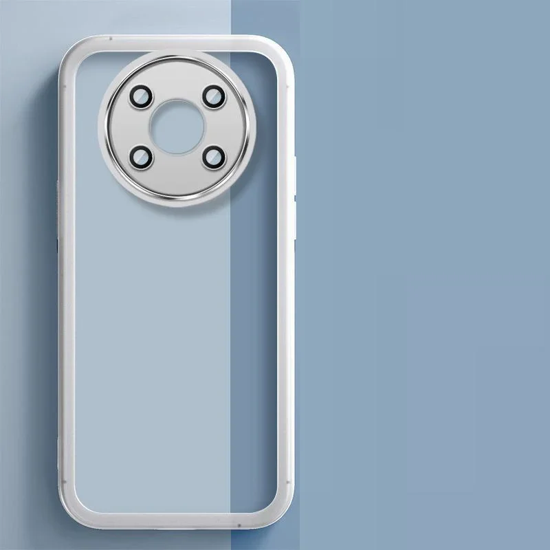 حافظة لهاتف هواوي نوفا Y90 Y91 حافظة لهاتف هواوي نوفا Y91 Y 90 91 غطاء Novay90 حماية الكاميرا غطاء خلفي شفاف