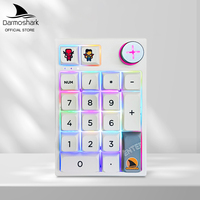 Darmoshark Numeric Mechanical Keypad Wireless Bluetooth Hot Swap K3Pro 19 Key Numpad Keyboard Huano Switch For Office Laptop PC