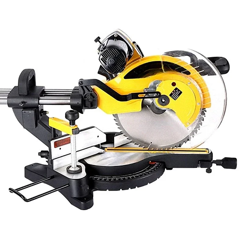 14 inch belt type aluminum sawing machine 1442 2200W aluminum profile cutting machine
