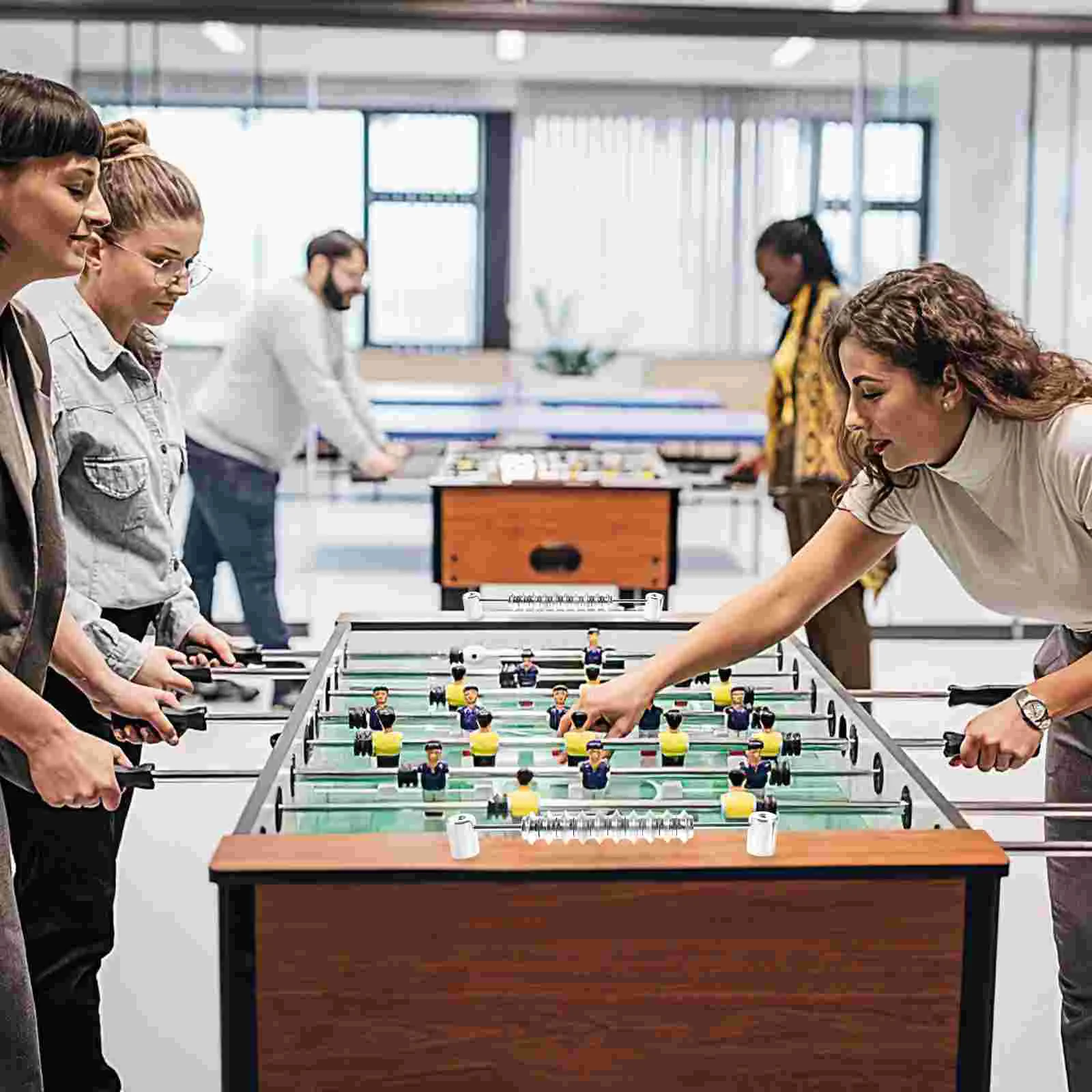 Marcadores multiusos para mesa de fútbol, suministros para juegos de fútbol, guías de tablero de fibra, puntuación de futbolín, 2 uds.