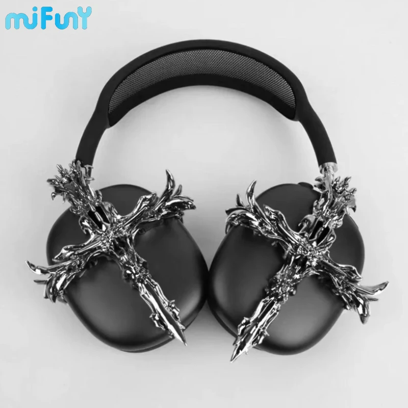 

Mifuny AirpodsMax Case Cover 3D Printed Design Resin Headphone Covers Protector Cases for Airpods Max Earphone Accessories Gift