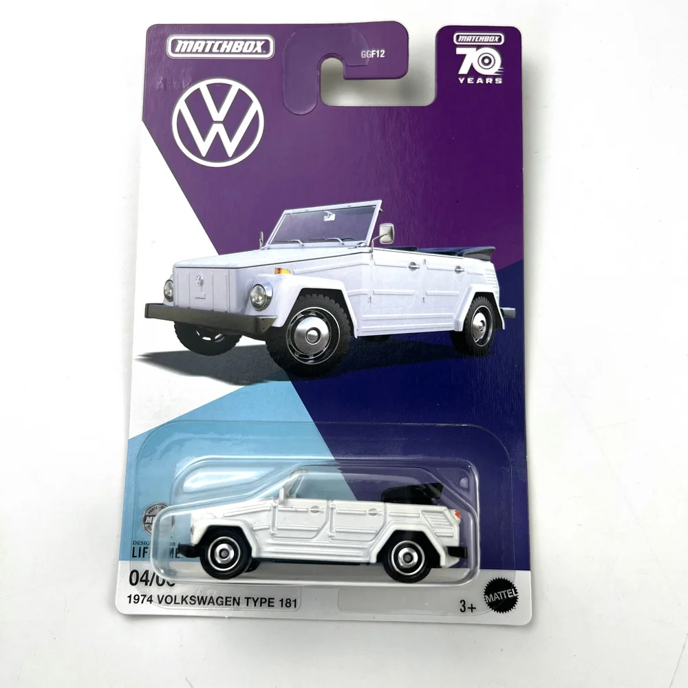 Matchbox Car 1976 VOLKSWAGEN GOLF GTI MK1 1/64 Metal Die-cast Model Collection Toy Vehicles GGF12