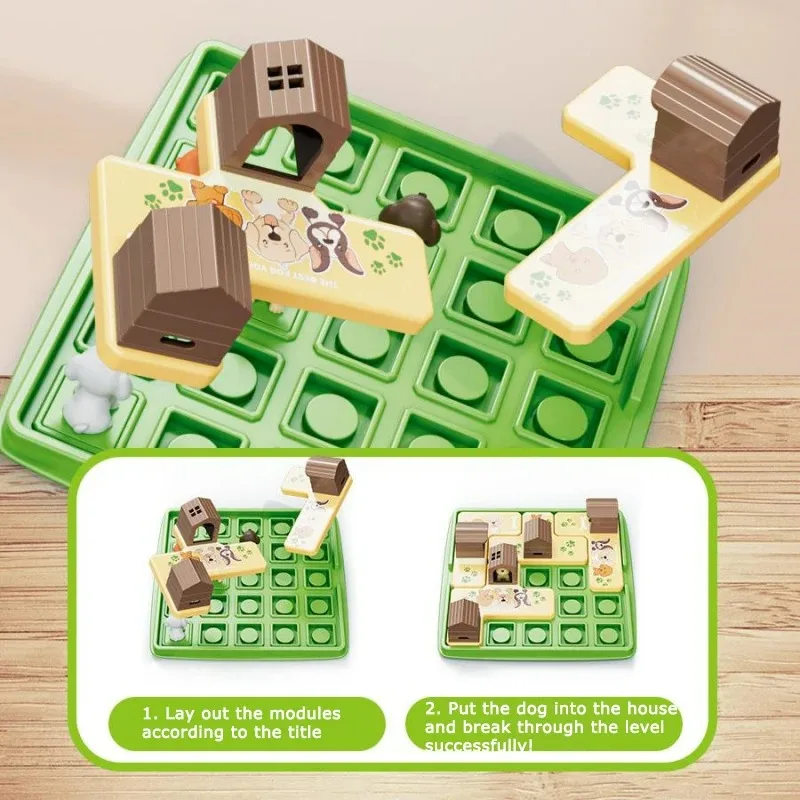 Children Toys Logical Thinking Training Board Game Maze Puzzles Travel Activities Educational Toys Parent-Child Interactive Game