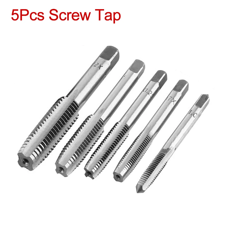 Hohe Qualität T-typ Schlüssel Bohrer Set Hand Gewindeschneiden Werkzeuge Maschine Schraube Gewinde Tap Twist Bit M3/M4/M5/M6/M8 Gewindebohrer Set DIY Werkzeug