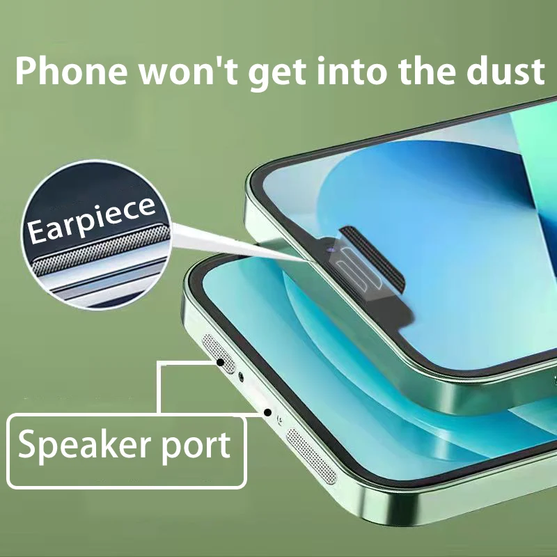 Phone Speaker Dust Net Cover Earpiece Dustproof Filter Handset Clean Protect Loudspeaker Dust Case Rust Net for Iphone 12 13