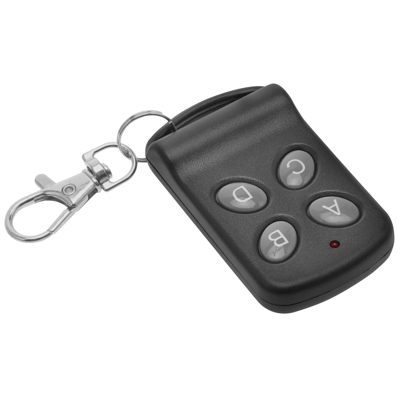 

433 Remote Control Electric Door Controller Keychain 4-Button Fob Without Replacement Accessories Keyless Entry