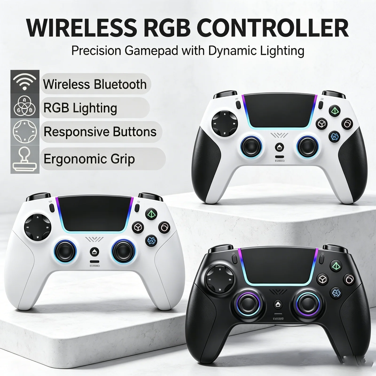 #52 Latest PS5 Wireless Gamepads Offers