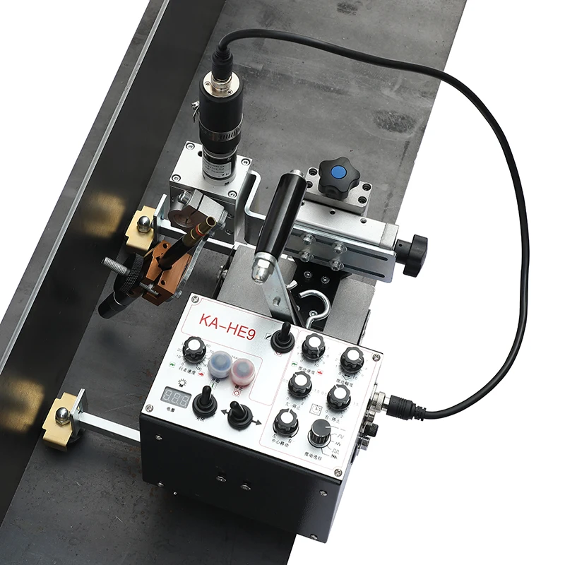 New Automatic Fillet Mig Welding Machine Portable Horizontal Oscillating Straight Seam Stainless Steel Metal Weld KA-HE9