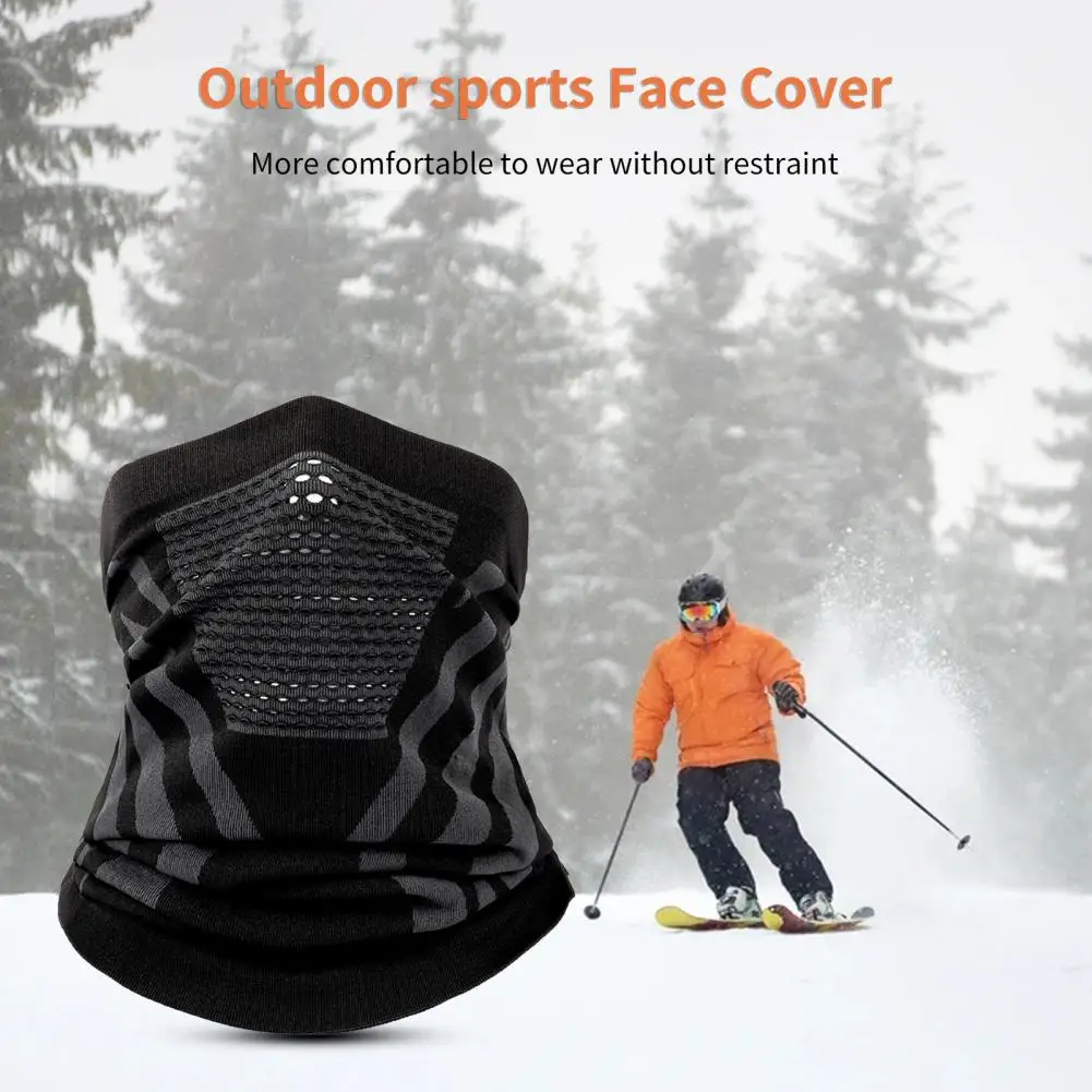 Face Bandana Cover Wind-proof Thermal Face Cover Breathable Outdoor Supplies Thermal Face Bandana Masque Cover for Winter