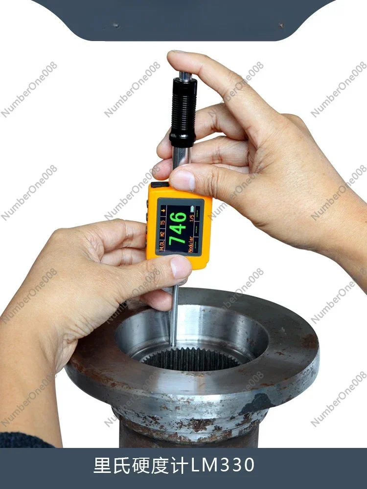 Leeb Hardness Tester LM330 Handheld Portable Pen Hardness Tester Cloth Rockwell Vickers