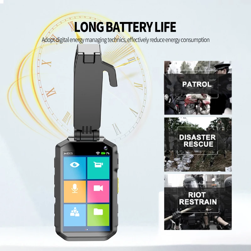 Philips 4G WIFI Police body Worn Camera Security Guard VTR8420