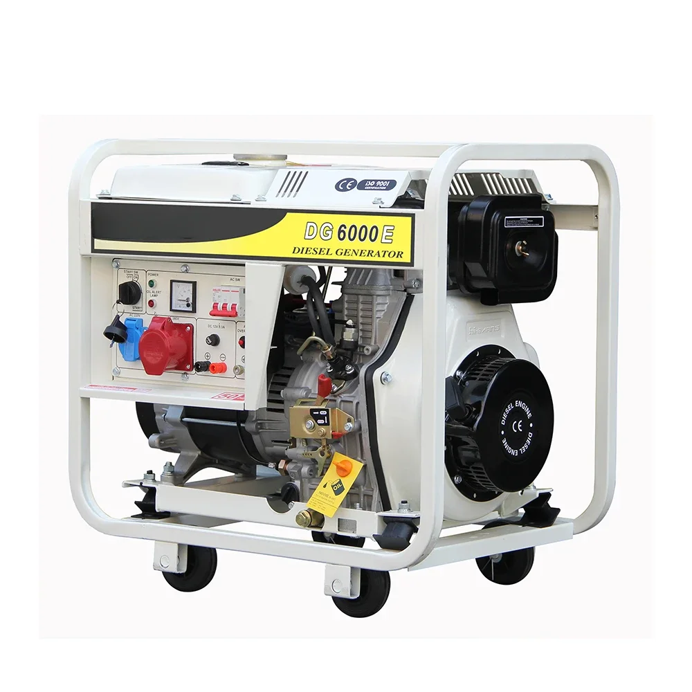 

hi earns portable small size open frame 5kw die sel generator turkey open type