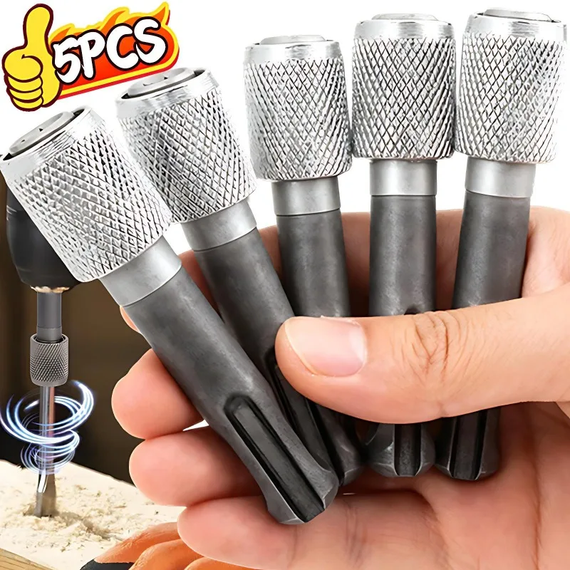 

5/1PCS Electric Hammer Conversion Connecting Rod Sleeve SDS Round Shank Hex Shank Adapter Converter Impact Drill Head Adapter