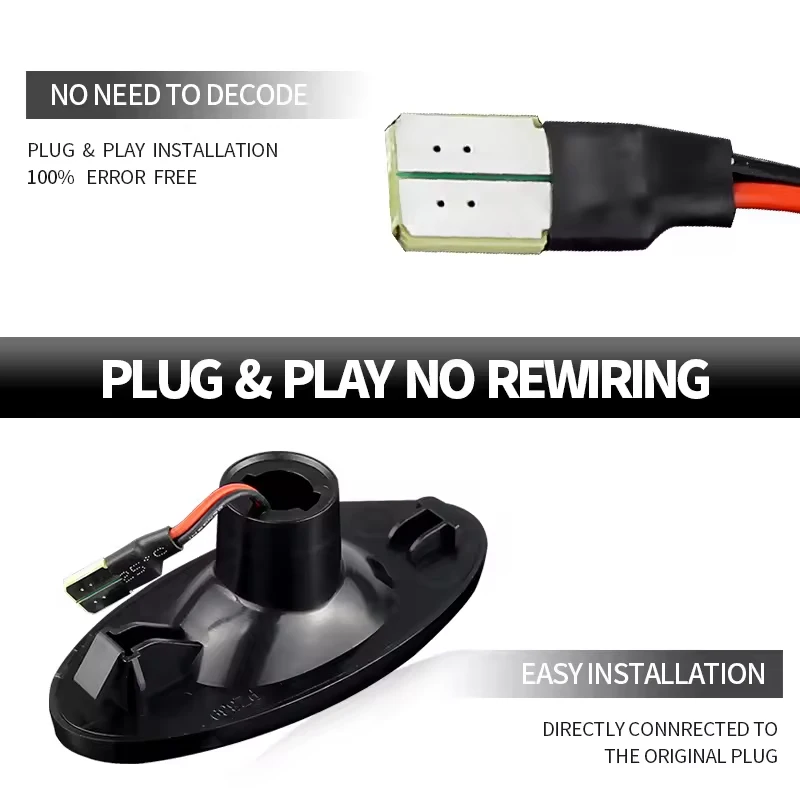 

2PCS LED Turn Signal Side marker Light For Renault Master Mk3 For Vauxhall Movano Mk2 For Nissan NV400 2011-up OEM:261B08826R