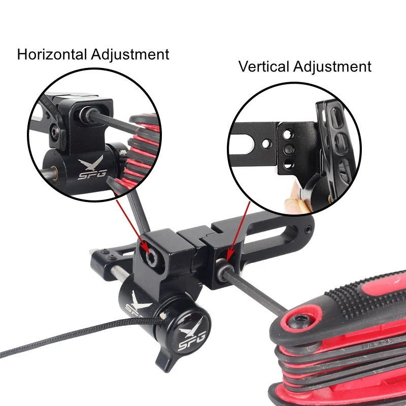 SP925 مركب بكرة القوس والسهم قطرة السهم الراحة مع آلية القفل المنافسة الرماية الملحقات السهم الراحة #4