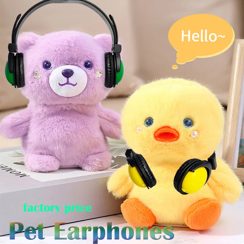 

Детские кукольные наушники Private Mold Наушники для домашних животных Изготовленные из высококачественного хлопка