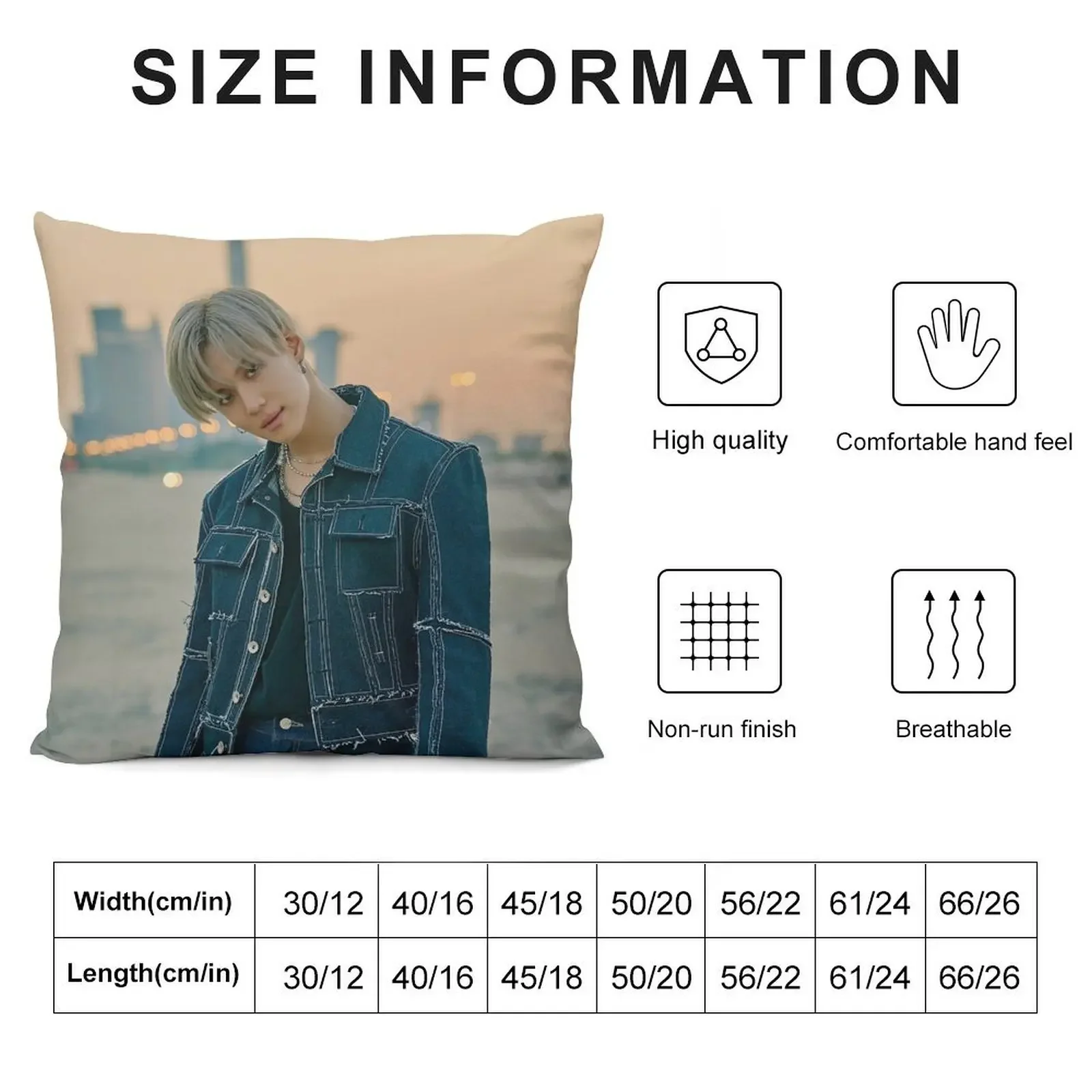 SUPERM JOPPING TAEMIN Throw Pillow Pillow Covers Decorative Luxury Pillow Cover