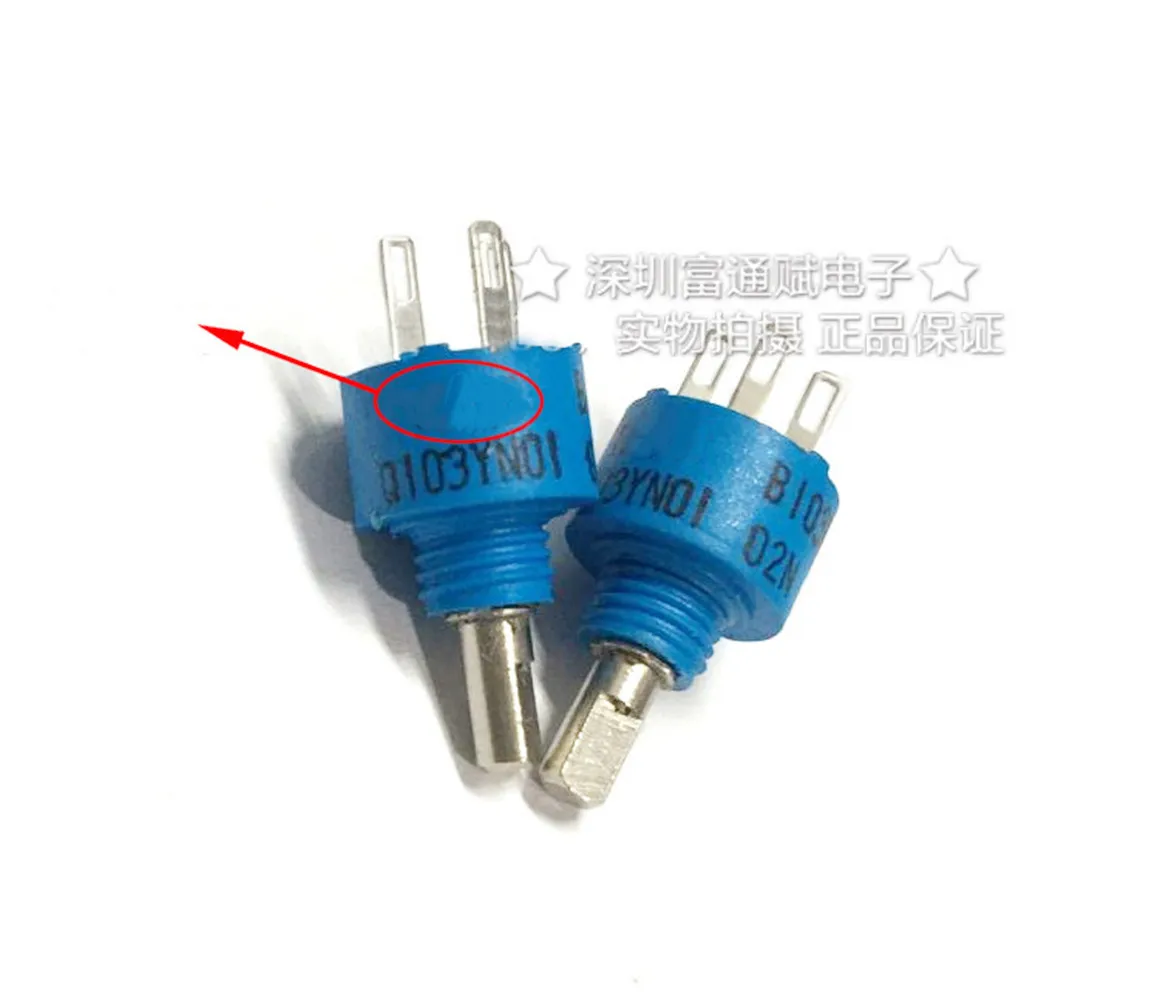 Original New 100% rotating long-life potentiometer RVQ103YN01 B103 B10K (SWITCH)