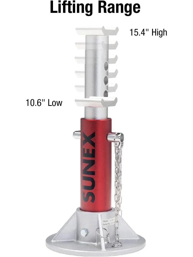 FERRAMAS 1003AJ Suportes de alumínio de 3 toneladas