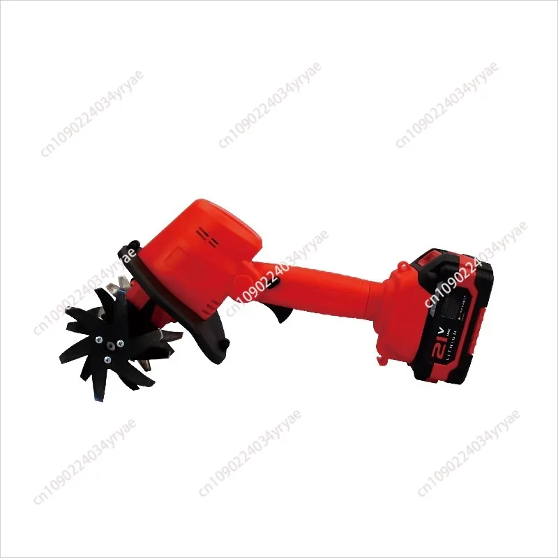 

Portable Cordless Electric Mini Tiller Handheld Cultivator for Garden & Farm Soil Loosening for Backyard Use