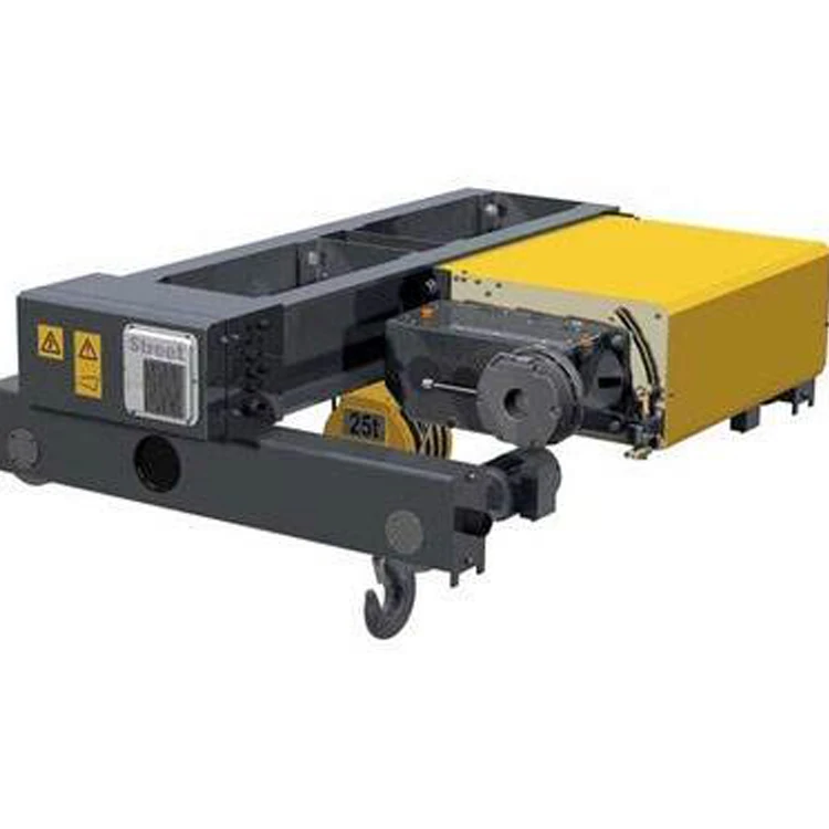 KCI Compact Reliable Steel Wire Rope Electric Hoist 380V Wireless Remote Control Double Beam 32 Ton Load Capacity Building