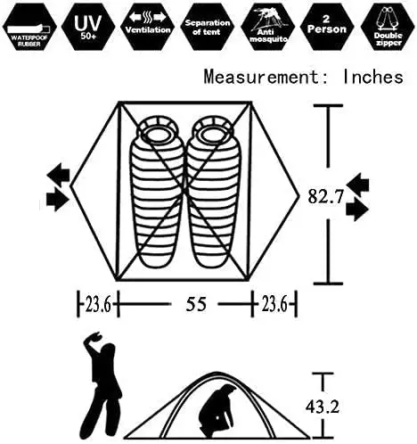 # Hot Sales High Quality Tents Camping Outdoor Heavy Duty For 2 Person Camping Folding Tent Prices