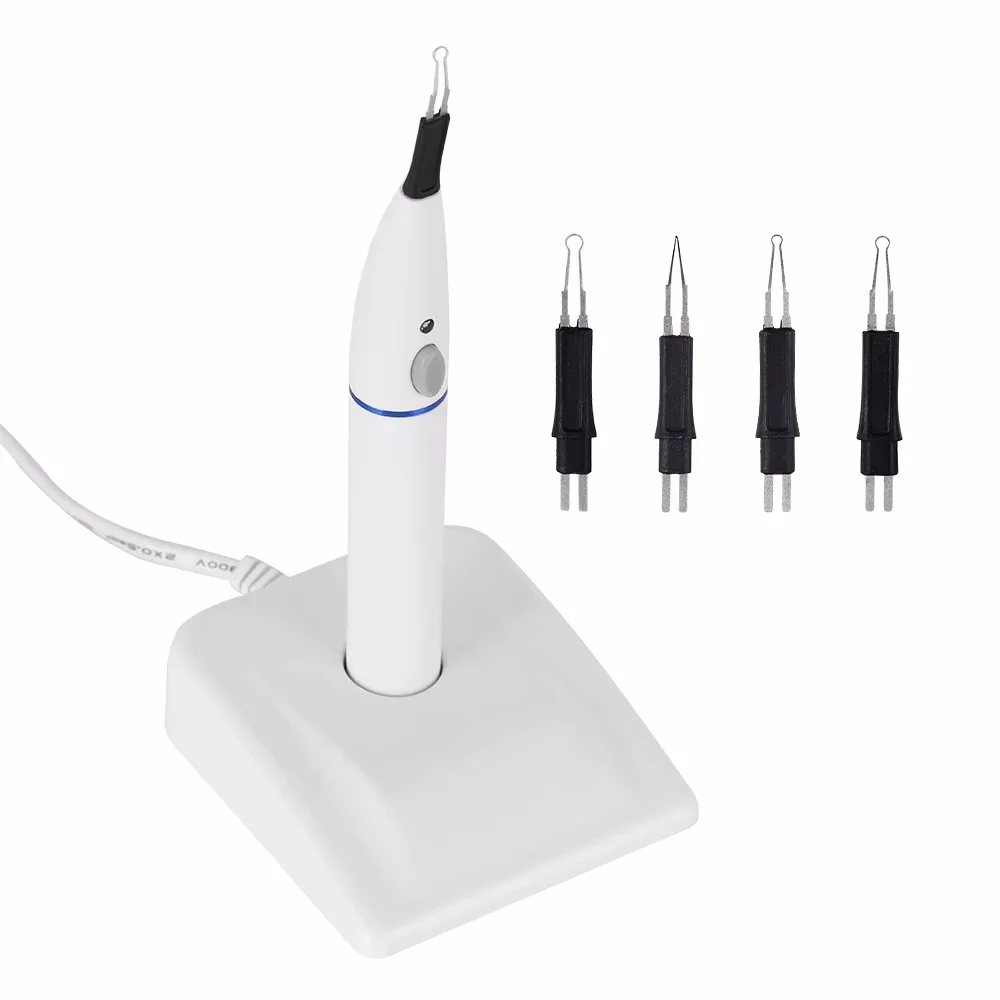 Wireless Charging Gutta Percha Heater System with 4 Tips - Dental Cutter for Tooth & Gum