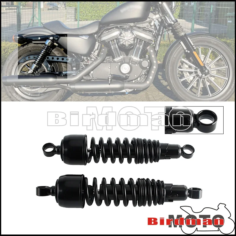 

For Harley Touring Sportster 883 1200 Motorcycle Rear Shocks Absorber Suspension Shock Protection Shock Absorber 325mm Chrome