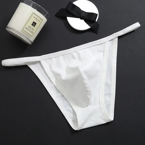 Durchscheinende Unterwäsche mit niedrigem Bikini für Männer, sexy durchscheinende Unterhose, Penis -Tasche, schwule Pyjama, kleine Ende -Unterwäsche, neues heißes Design 10 Hauptverkäufe für das transparente Männerbad Sunghoths für Männer - №5