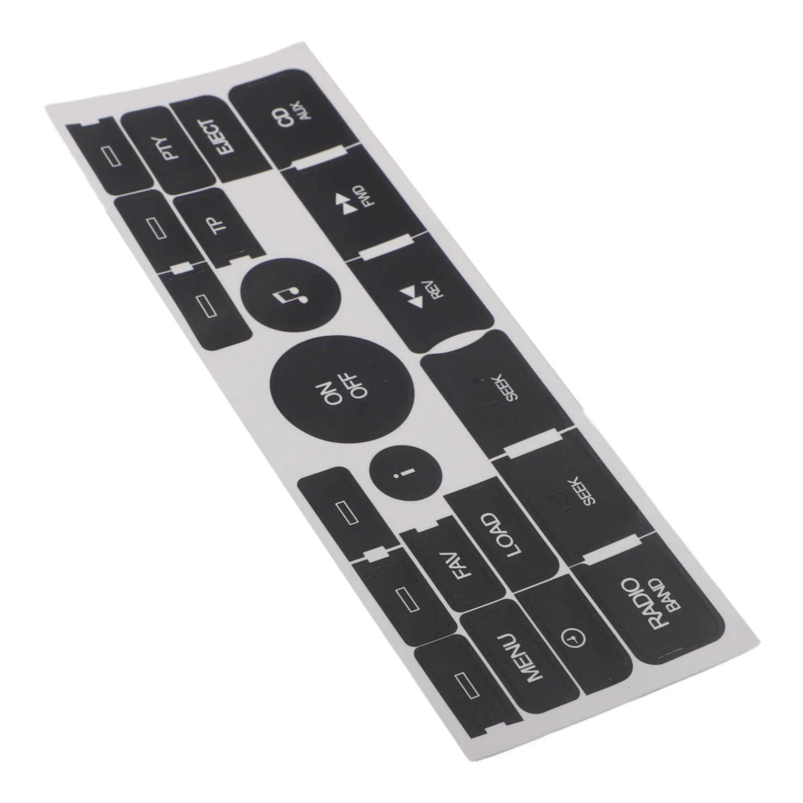 Control Cell Repair Decal Radio Decal Black Decal With White Letters Firm Control Cell Fit For Saab Car Accessories